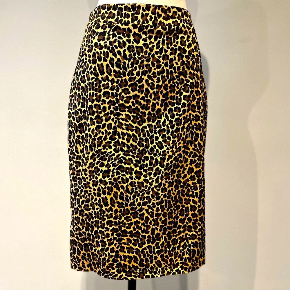 J.Crew Leopard Skirt